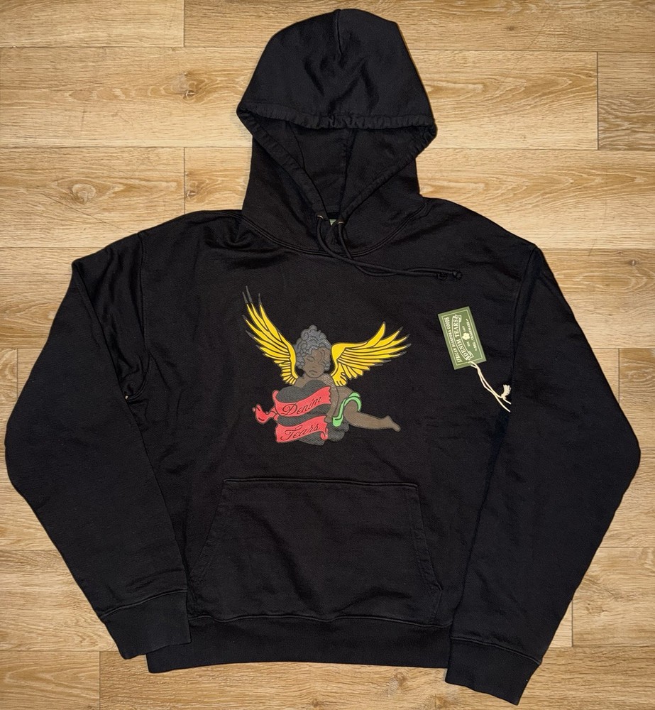 Denim Tears Cherub Hoodie ‘Black’ XXL