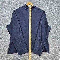 Banana Republic Dark Blue 1/4 Quarter Zip Size XL Pullover 100% Cotton WORN IN