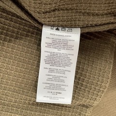 CC Filson Hoodie Adult Large Mud Brown CCF Waffle Lined Full Zip Sweatshirt Mens