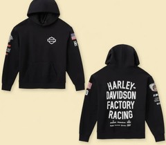 Harley Davidson Factory Racing Team Pullover Hoodie All Size S-5XL