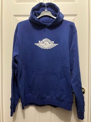 Nike Jordan Rare Air Fleece Pullover Hoodie Deep Royal Men’s L-Tall IB3003-485