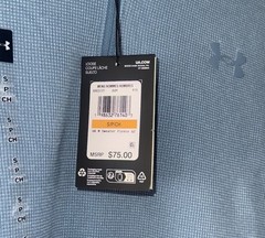 NWT Under Armour Storm 1/4 Zip Golf Pullover Sweatshirt Blue Smoke RV $75 Men S