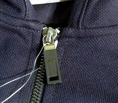 32 Degrees Mens XL Full Zip Stretch Hoodie Midweight Textured Jacket Pocket Blue