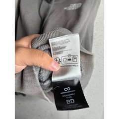 The North Face Mens Circular Design Fleece Hoodie Grey Small NF0A7UJO