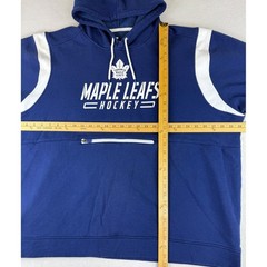 Fanatics Toronto Maple Leafs Hoodie Mens 4XL Blue White NHL Hockey Fleece 3BAM