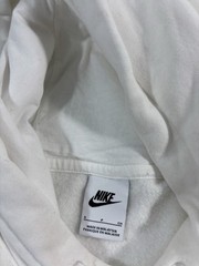 Nike Hoodie Fleece White Men’s Size Small Kangaroo Pockets Sweatshirt Athletic