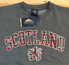 THE SCOTTISH EXPERIENCE ROYAL MILE CREW NECK PULLOVER SWEATSHIRT, 2XL, NWT