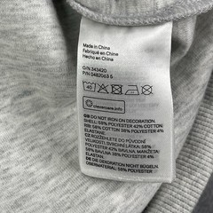 The Weeknd XO Sweatshirt Mens Medium H&M Gray Pullover Heart Big Logo Hip Hop