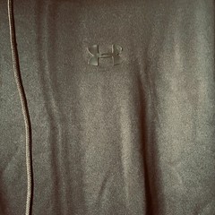 Under Armour UA Mens Size XL Hoodie Sweatshirt Logo Pullover NWT Loose Fit Black