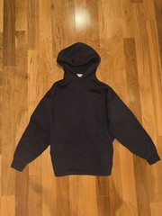 Essentials Black Hoodie Size M