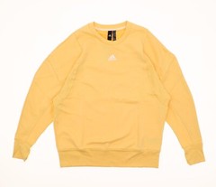 Adidas L82708 Mens Pulse Amber INTERNAL CREW Pullover Sweatshirt Size XL