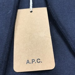 APC Rue Madame Paris Hoodie Mens Small Black Designer Solid Sweatshirt NWT