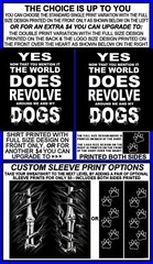 Yes In Fact The World Does Revolve Around Me And My Dogs Hoodie Sweatshirt D16