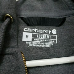 Carhartt Men’s M Hoodie Loose Fit John Deere & Pape Machinery Gray Sweatshirt
