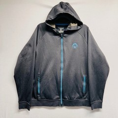 Peter Millar Crown Sport Hoodie Mens XL Gray Chicago Golf Club Seal Zip Jacket