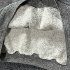 VTG 70s Sportswear Raglan Hoodie Sweatshirt L Gray Tri Blend Made In USA Rayon