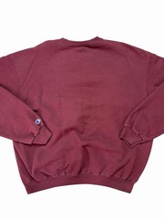 Champion Men’s XL Burgundy Crewneck Pullover Sweatshirt Logo Solid Long Sleeve