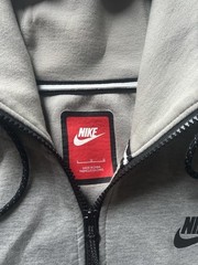 Nike Tech Fleece Windrunner Men’s Size Large Dark Grey Zip Up Hoodie Jacket