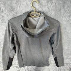 The North Face Gray Zip-Up 100% Polyester Performance Hoodie Men’s Small