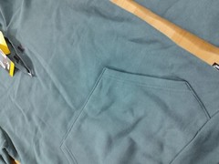 Mens Puma Modern Basics Fleece Lined Hooded Sweatshirt Hoodie Small Blue