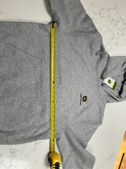 NEW John Deere Gray Men’s sz Large Hoodie Sweatshirt Build South Carolina NWT
