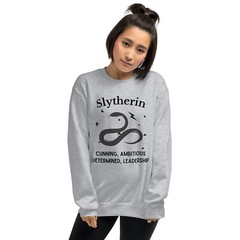 Slytherin House Harry Potter Unisex Sweatshirt S,M,L,XL,2X,3X