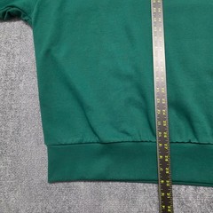 Adidas Essentials Feelcozy Sweatshirt Men’s 2XL Collegiate Green Fleece Pullover