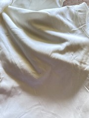 Beautiful Kenya Off-White Hoodie With Passport Stamps And Flag On Sleeve Medium
