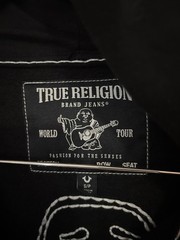 New True Religion Black Hoodie Sweatshirt Men S Small