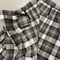 Vintage Meigle Kilt Pleated Wool Skirt Scotland Multicolored Plaid Size 14