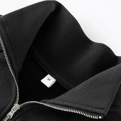 Polyester Spandex Men’s Sweatshirt Half Zip Long Sleeve Casual Pullover Style