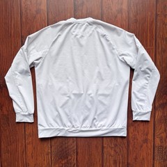 UNRL Crossover Crewneck White Men’s L Stretch Performance Sports Gym