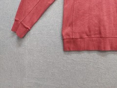 Old Navy Basic Issue Men Hoodie XL Red Full Zip Raglan Sleeve Pockets Casual