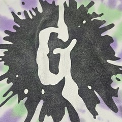 Goosebumps Hoodie Men’s S Purple Green Tie Dye Cotton Blend Pullover