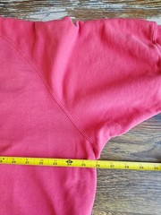 Vintage Polo Ralph Lauren Terry Knit Raglan Short-Sleeve Sweatshirt Coral Sz.L
