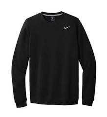Nike Club Fleece CrewSweatshirt 835589-010 Men’s Size Large