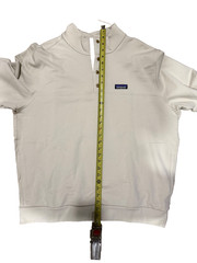 NWT Patagonia Men’s Daily Snap-T Pullover in XL Pelican Beige/Brown accents $179