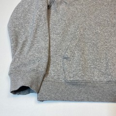 Nike Collarless Fleece Sweatshirt Medium Light Heather Grey Pullover Sporty 7628