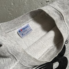 Vintage 1980s New Balance Tri-Blend Rayon Logo Raglan Sweatshirt Made In USA M