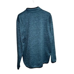 Under Armour Men’s Sweatshirt XL Blue Pullover 1/4 Zip Loose Fit Fleece Lined