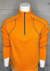 Under Armour Men’s All Seasons Gear 1/4 Zip Pullover Orange Sz Medium EUC A4120