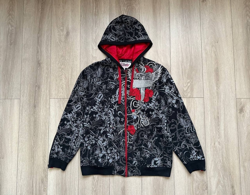 Vintage G-Unit Company Zip Up Hoodie Y2K 50 Cent Streetwear size L