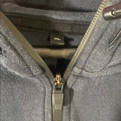 YKK Casual Hoodie Navy Blue XL