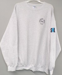 Saturday Night Live SNL Logo Embroidered Crewneck Sweatshirt S-5XL, LT-4XLT New