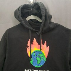 Slowthai Hoodie UK Grime Mens Black Large Sweatshirt Long Sleeve Official Merch