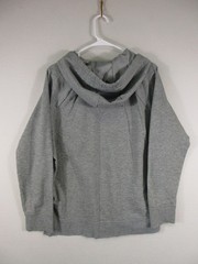 Athletic Works Mens Pullover Hoodie Sweatshirt Long Sleeve Pockets Size L Gray