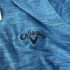 Callaway 1/4 Zip Golf Pullover Lightweight Dark Blue Sapphire Soft Touch Men’s L