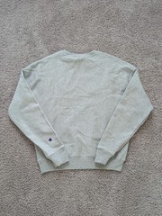 Champion Reverse Weave Sweatshirt Mens Medium Multicolor Script Logo Pullover