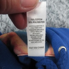 CoreComfort Clothing Hoodie Mens Large Blue Pullover Graphic Logo Sweatshirt