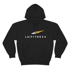 LA Fitness Gym Club Men’s Black Size S to 3XL